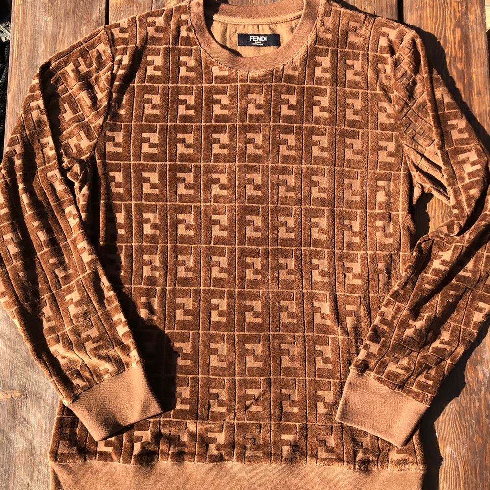 Fendi Chenille Sweatshirt